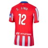 Atlético Madrid S. Lino 12 Hjemme 2024-25 - Barn Draktsett